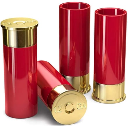 Shotglas Shotgun Patroon 12 Gauge Set 4 Stuks Cadeau