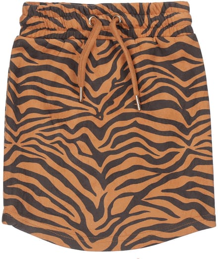 DJ Dutch meiden rok met zebraprint Camel