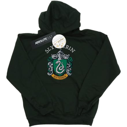 Harry Potter Jongens Slytherin Crest Hoodie (Bosgroen)