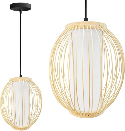 Toolight App1634-1Cp Hanglamp Bruin 25X23X25Cm