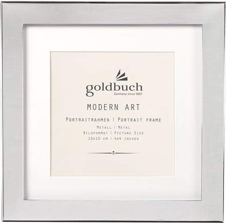 Goldbuch - Fotolijst Modern Art - Zilver - 10x10 cm