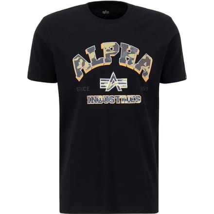 T-shirt Alpha Industries College Camo
