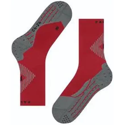 FALKE 4GRIP Stabilizing voor maximale snelheid functioneel materiaal sokken unisex rood - maat 42-43