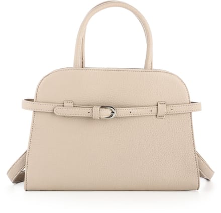 Michelle Bags & Accessoires - Dameshandtas - Taupe - PU - 30x20 cm