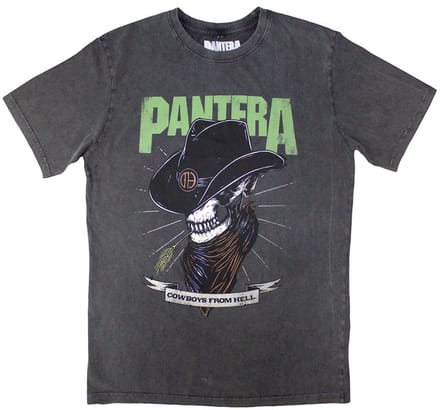 Pantera - Skeleton Cowboy Heren Tshirt - XL - Grijs