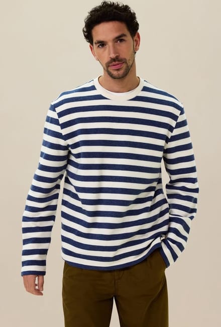 Sissy-Boy - Blauwe gestreepte sweater