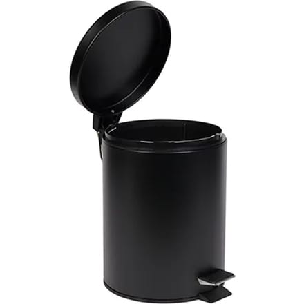 5l Pedal Bin Mat Zwart