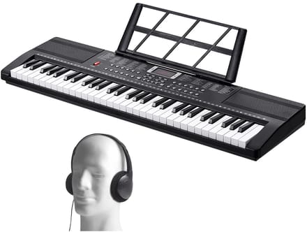 UrbanSelect Keyboard - Opname & Afspeelfunctie - LCD-Display - 600 Klanken - 500 Begeleidritmes - ingebouwde Speakers - 61 Toetsen