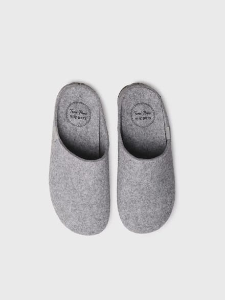 Viltslipper in klompmodel voor dames | MAUI-LX