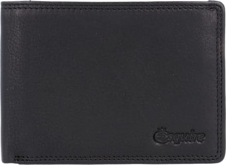 Esquire Duo Portemonnee Leer 11 cm - Jongens - Horizontaal - duo schwarz