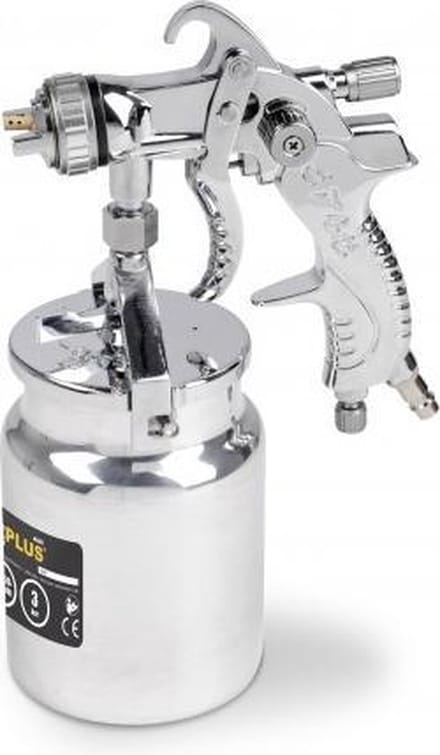 Powerplus Verfpistool op Luchtdruk POWAIR0110 - Verfspuitpistool van 3 bar en 1 l - te Gebruiken met Compressor