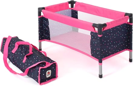 Bayer Chic 2000 - Poppen Reisbedje - Confetti Pink
