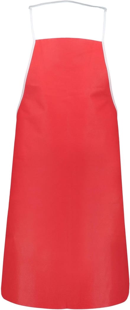 Benza Schort - Rood - 60 x 80 cm - éénmalig gebruik - 10 stuks