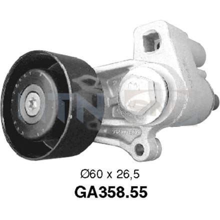 Spanpoelie, V-riem SNR GA358.55