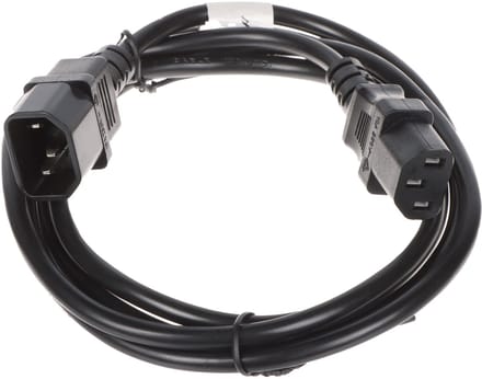 Lanberg - power extension cable - power IEC 60320 C13 to IEC 60320 C14 - 1.8 m