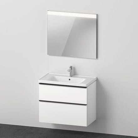 Duravit D-Neo furniture set with square mirror 80 cm DE011301818