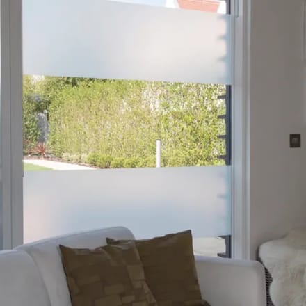 Transform Statische Raamfolie - Zandstraal Transparant - 67,5 X 150 Cm