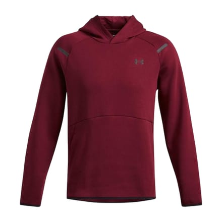 Under Armour Heren Essential Fleece Raglan Hoodie (Rood)