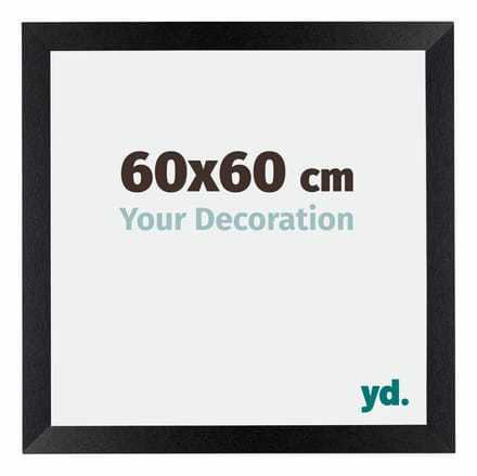 Your Decoration - Fotolijst 60x60 cm - MDF - Zwart Mat - Mura