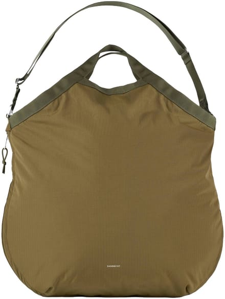 Sandqvist Grid Expandable Tote - Handtasche erw. (olive)