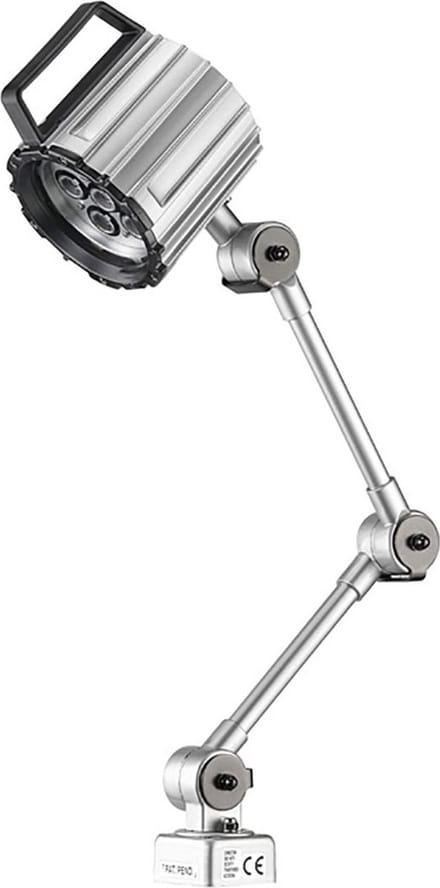 Professionele machinelamp LED - 24 V - IP65 - 1600 lumen - arm 215x215 mm MW Tools ML10MV24