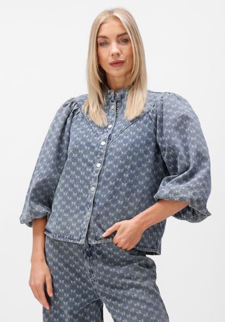Minus Mssienne Shirt Dames - Jurken - Blauw - Maat 36