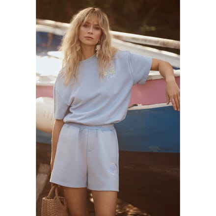 Lofty Manner Broek Short Maeris Rd40 400 Blue Dames Maat - XS