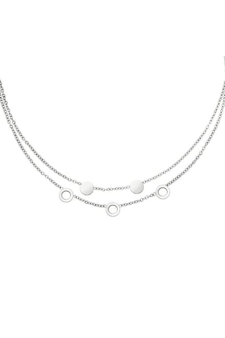 Ketting It's Mutual - Zilver - RVS - verstelbaar