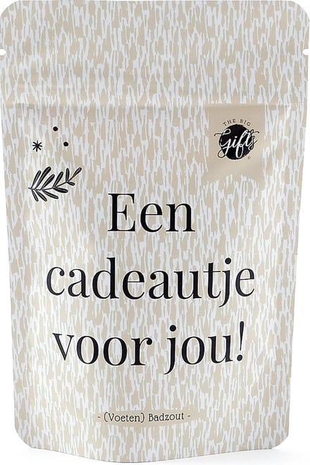 Een cadeautje voor jou! (Voeten) Badzout
