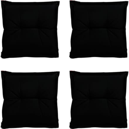Madison - Zitkussen Panama black - Ca. 50x50 cm - Set van 4