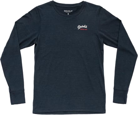 Devold Of Norway Classic T-shirt Met Lange Mouwen Blauw S Vrouw