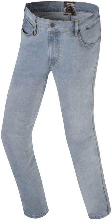 Bogotto Jokisu Lichtblauw Motor Jeans - Broek
