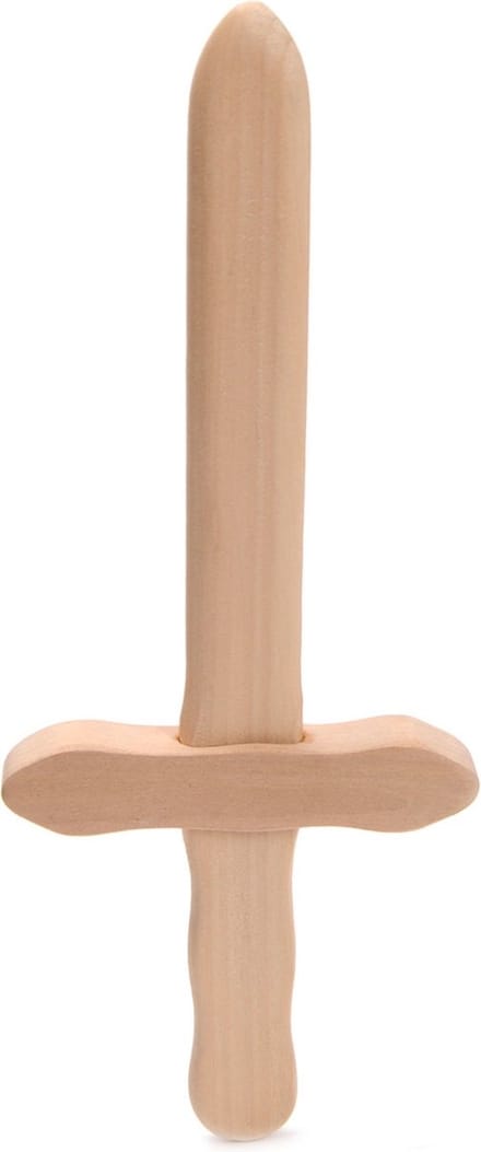 Houten dolk (mini zwaard) ridder piraat
