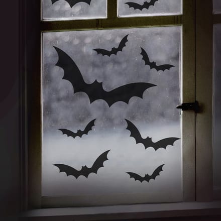 Ginger Ray - Ginger Ray - Raamstickers vleermuizen - Halloween - Halloween Decoratie - Halloween Versiering