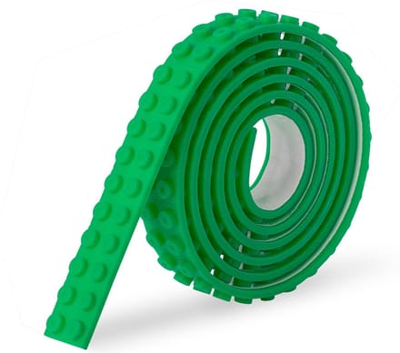 Sinji Play Stick & Brick - Flexibel Speelgoedtape - Tape – Groen