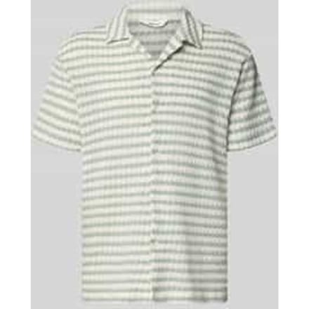 Selected  Overhemd Korte Mouw SLHDYLAN SS OVERSHIRT