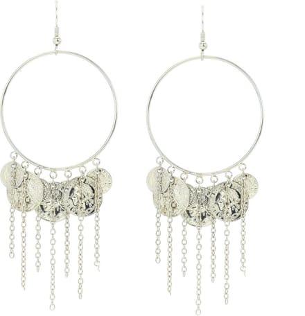 Behave - Oorhangers - Muntjeslook met kettingtjes - Boho retrostijl