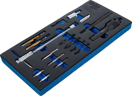 BGS Bougie demontage- en schroefdraadreparatieset M8, M10 17 delig