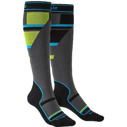 Ski Mountain Junior Racer Over Calf Merino Prestatie Sokken