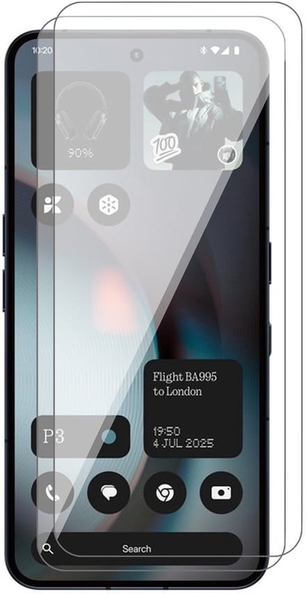 Screenprotector geschikt voor Nothing Phone 3 - 2x Glas Screen Protector