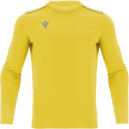 Macron Rigel Hero Voetbalshirt Lange Mouw Kinderen - Geel | Maat: 128