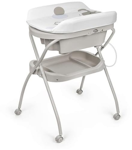 Baby Badje met Standaard - Inklapbaar Bad - Zitbad - Bath Bucket