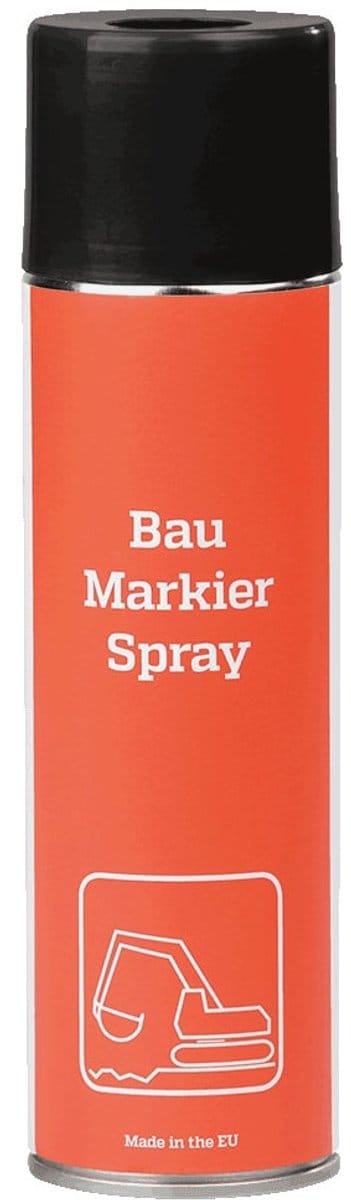 Bouwplaatsmarkeerverf, zwart, 500 ml