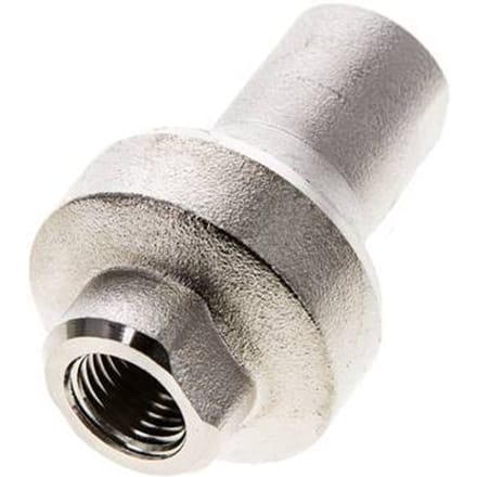 Inline drukregelaar 6 bar/87 psi Messing vernikkeld G1/4'' 10 l/min