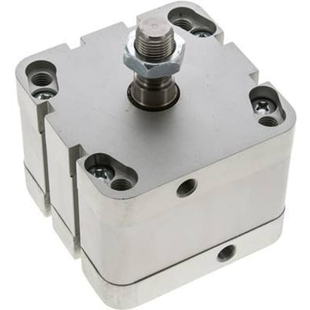 ISO 21287 Compacte Dubbelwerkende Cilinder 80-20mm - Magnetisch - Mannelijke Stang