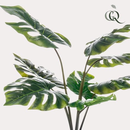 Kunstplant - Monstera Deliciosa - Gatenplant - 65 cm