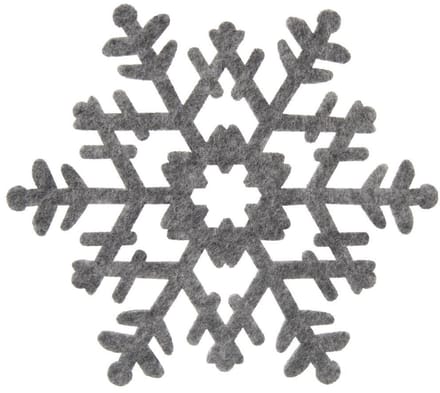 Orion Serie - Onderzetter - Filc - Grijs - 13,5 cm