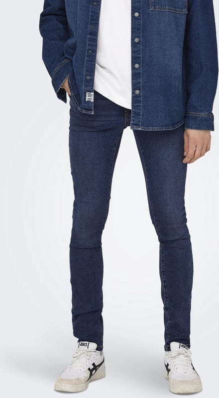 ONLY&SONS - ONSWARP SKINNY 7898 EY BOX JEANS - Heren - Jeans
