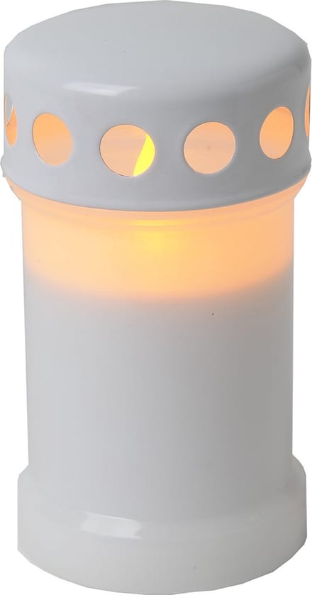 067-30 LED-Windlicht ,weiss