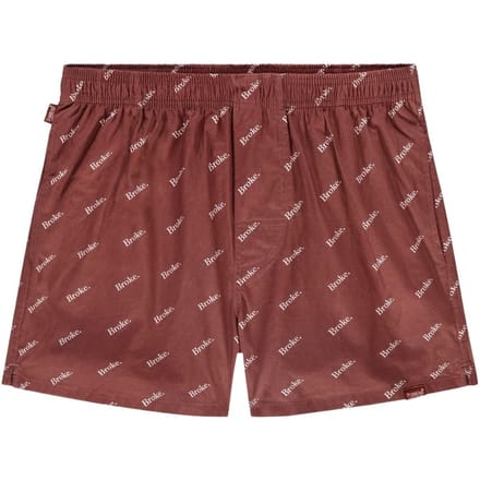 Pockies heren wijde boxershort broke rood